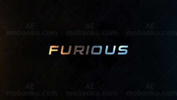 50个文字动画预设AE模板