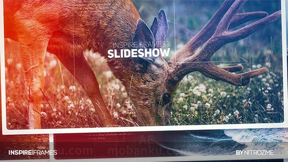 创意照片切换展示AE模板