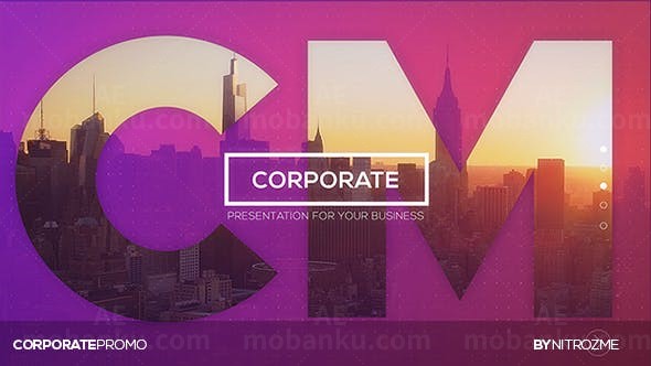 企业视频展示AE模板