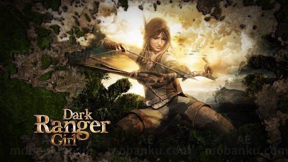 史诗幻想预告片AE模板