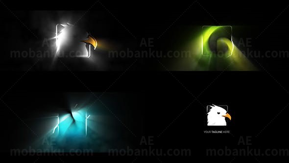 光效标志展示AE模板