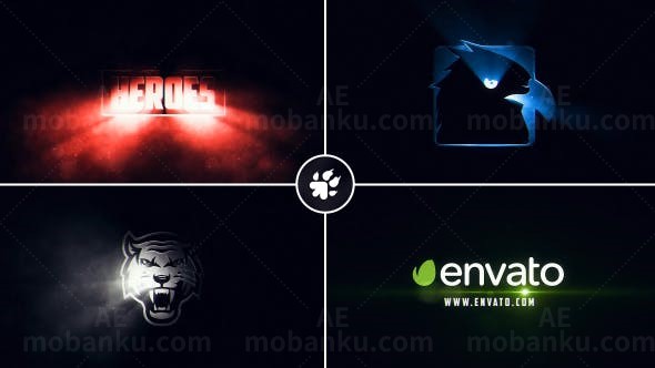 影视光效标志展示AE模板