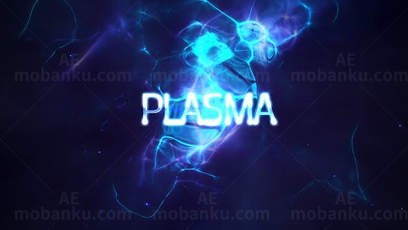 能量光效标题展示AE模板