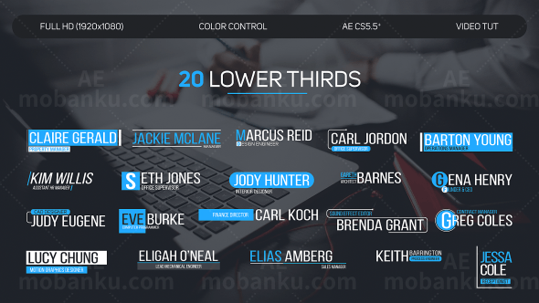 字幕动画AE模板