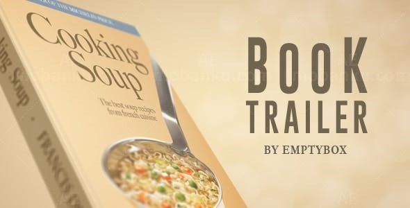 新书宣传预告片AE模板