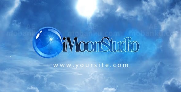 暗黑天空标题展示AE模板