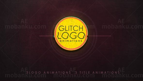 故障效果标志展示AE模板