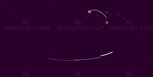 形状动作片头AE模板