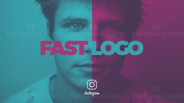 快速标志片头AE模板