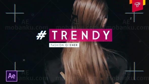 时尚片头AE模板