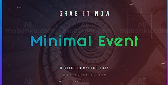 迷你活动宣传展示AE模板