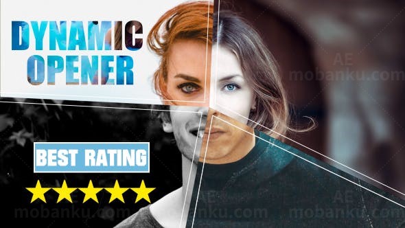 简短动感片头AE模板