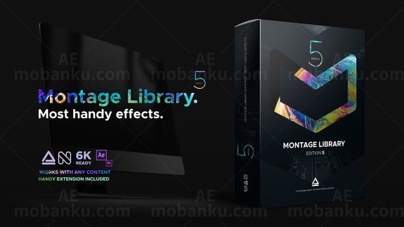 750多组转场效果包AE模板