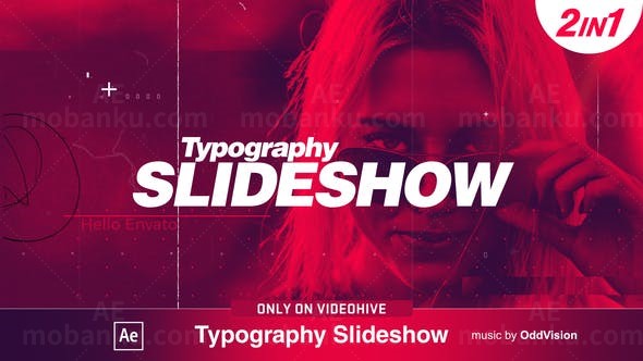 动感幻灯片AE模板