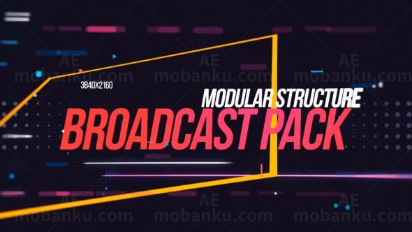 动感广播栏目AE模板