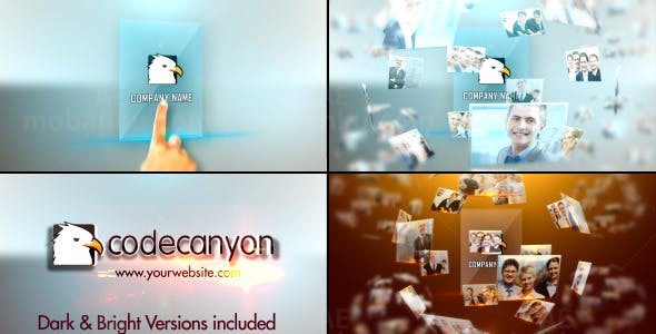 高科技标志片头AE模板