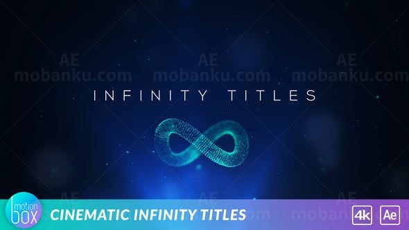 抽象影视标题展示AE模板