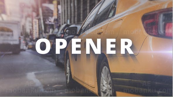 快速标志片头AE模板