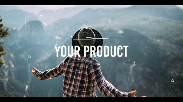 动感活力片头AE模板