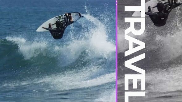 旅行栏目宣传片AE模板