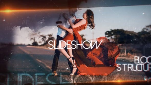 水墨切换片头AE模板