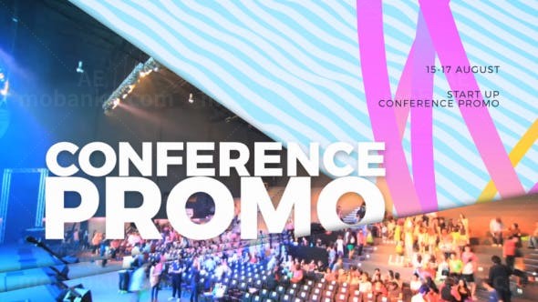 活动讲座片头AE模板