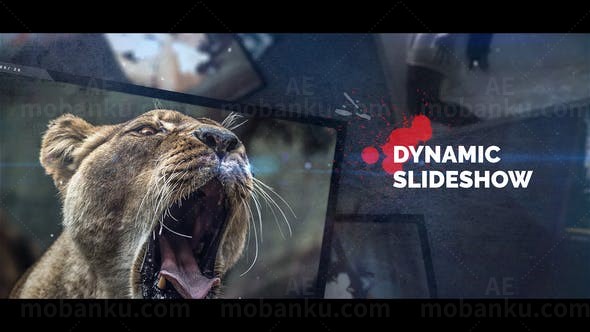 照片视频相册幻灯片节奏感开场AE模板