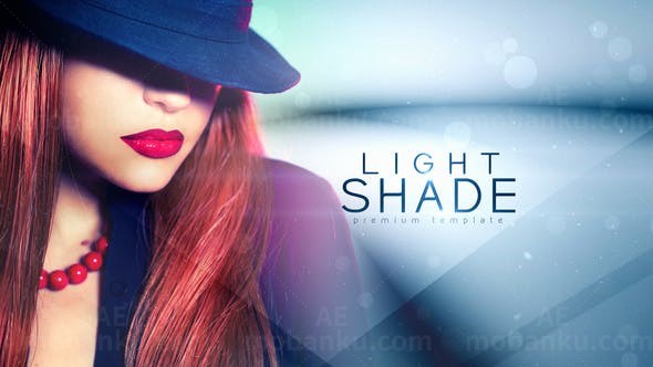 时尚光效着色片头AE模板