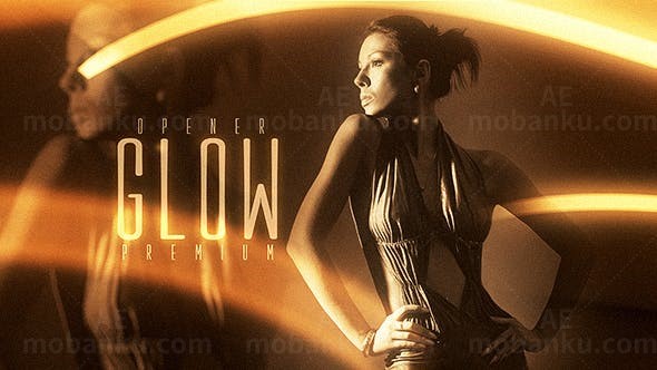 梦幻光效奢华背景时尚包装片头AE模板