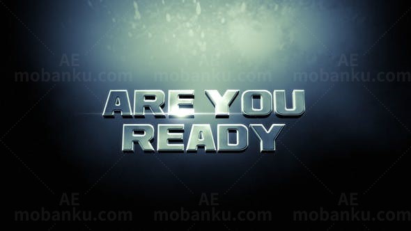 大气视频电影宣传片开场AE模板