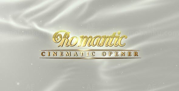 浪漫幻灯片AE模板