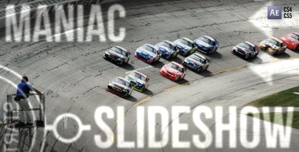 快速踏脚节奏故障早点效果幻灯片AE模板