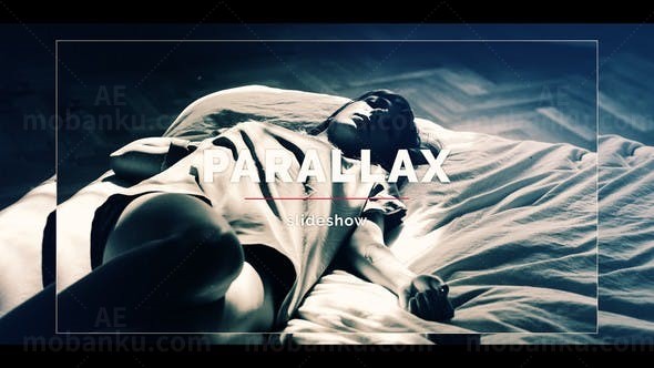 简洁切换视频幻灯片开场AE模板