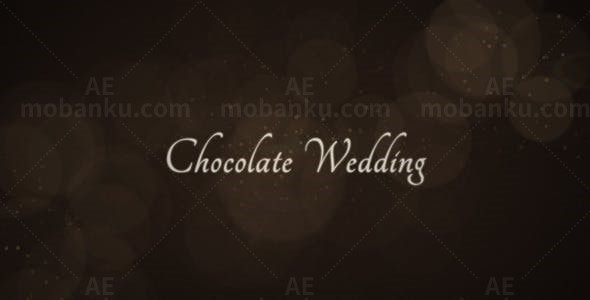 婚礼片头AE模板