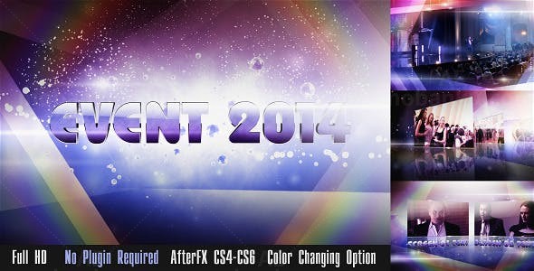 年度庆典颁奖仪式片头AE模板