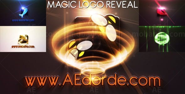 魔法标志展示AE模板