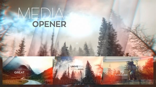 影视照片幻灯片AE模板