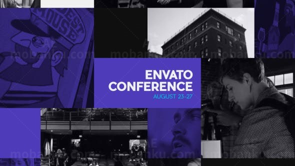 活动视频宣传片头AE模板