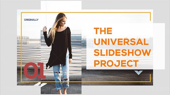 通用幻灯片AE模板