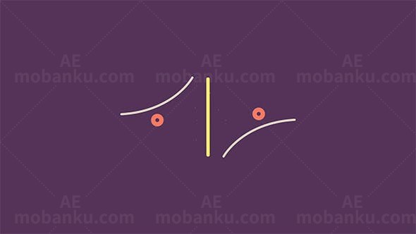 简单图形Logo演绎动画AE模板