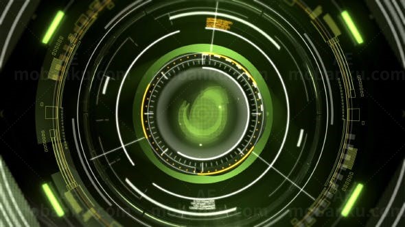 科技感三维场景Logo演绎动画AE模板