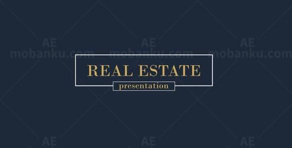 房地产建筑宣传包装片头AE模板