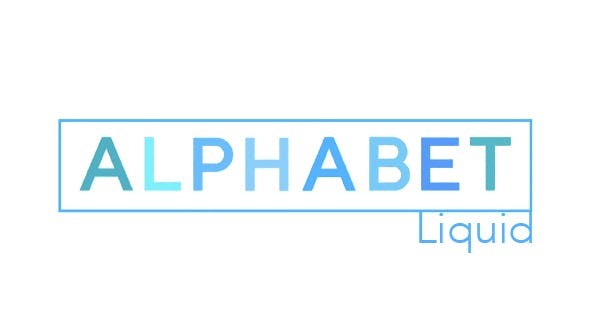 流体文字字母表生长动画AE模板