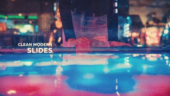 简洁现代风格视频切换展示AE模板