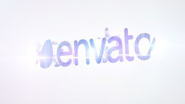 简单翻转Logo演绎动画AE模板