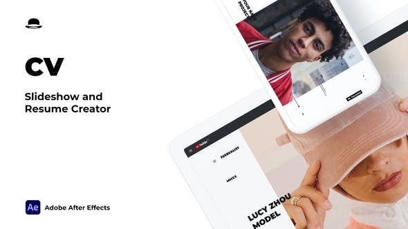 简洁商务包装展示片头AE模板