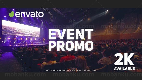 演出活动宣传片头AE模板