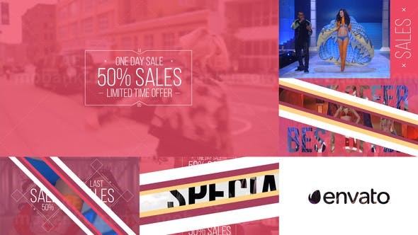 时尚新星秀AE模板