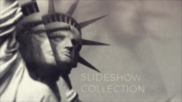 优雅照片片头AE模板