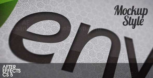 简洁商标动画AE模板